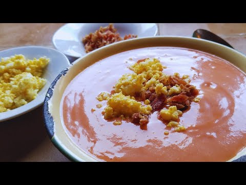 SALMOREJO en THERMOMIX  5 minutos