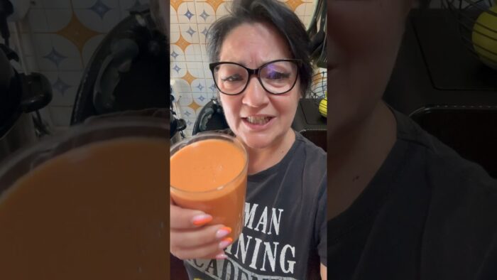 Segunda parte preparando gazpacho para mi sola #yolandavaquitayoli #gazpacho #thermomix