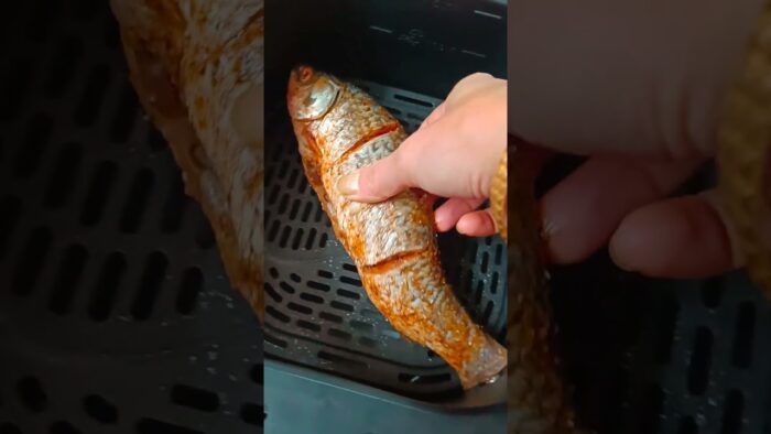 TASTY AIR FRIED WHOLE FISH RECIPE//FISH FRY RECIPE IN AIR FRYER.