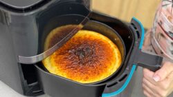 Tarta de yogur en freidora de aire