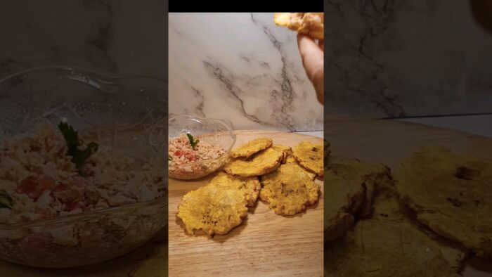 Tostones en el air fryer ✨️ #tostones #airfyer #recetas #cocinando #parati