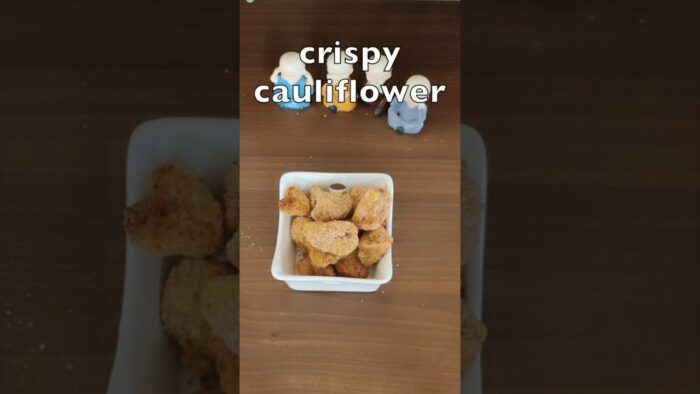 Zero Oil Crispy Cauliflower | Healthy Air Fryer Recipe | Easy & Delicious Snack!