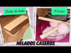 como hacer  helado casero fácil y rápido con pocos ingredientes en casa
