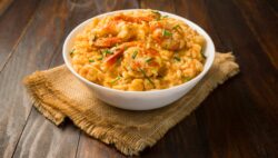 Receta de arroz con camarones colombiano