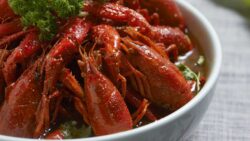 Receta de cangrejos de río en salsa