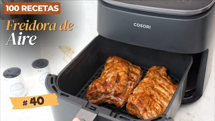 😋 ¡No te Pierdas estas Costillas en Salsa Barbacoa Hechas en tu Airfyer! 🍖