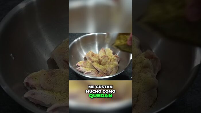 ¡Receta Exquisita! Alitas de Pollo en Freidora de Aire   Fácil y Delicioso