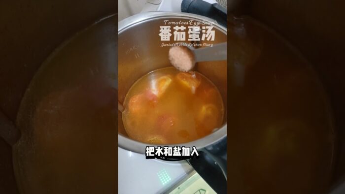 快速 番茄蛋汤 Tomato Eggs Soup by Thermomix #tm6 #cookingchannel #thermomix #shorts