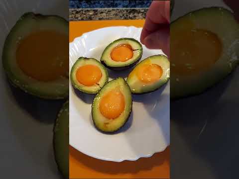 Aguacate con huevos en Freidora de Aire. #recetas#FreidoradeAire