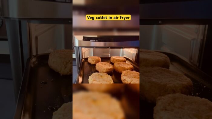 Air Fryer Veg Cutlets – The Easy, Healthy Recipe | crispy air fryer veg cutlet
