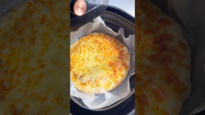 Air fry cheese pizza #airfryer #pizza #recipe #baking #cheesepizza
