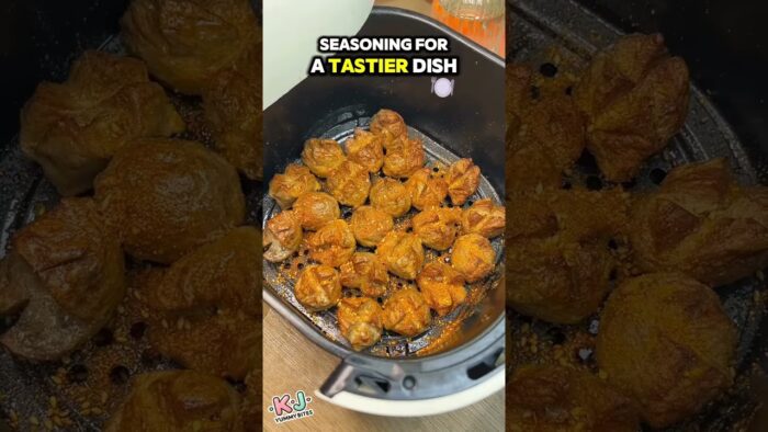 Air fry meatball with seasoning – Fast recipe