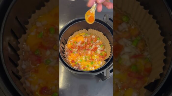 Air fryer egg recipe #airfryerrecipes #airfryer #eggrecipe #foryou #dubai