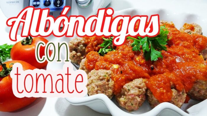 Albóndigas con Tomate | Receta Ligera al Vapor | Recetas Thermomix