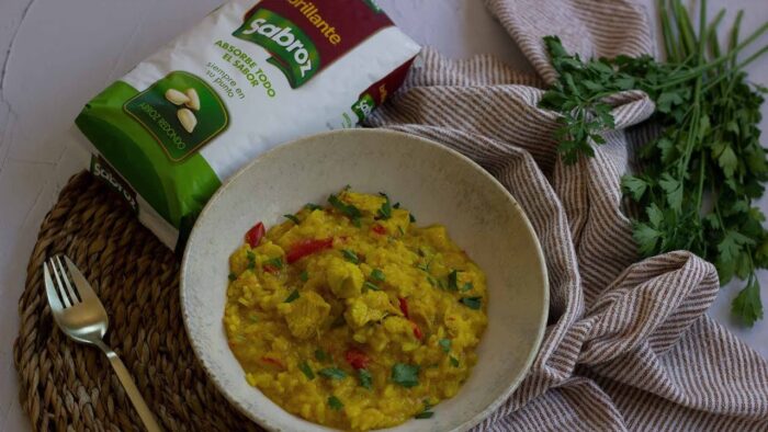 🍚 Arroz Amarillo con Pollo en Thermomix | Receta Fácil y Deliciosa | Brillante 🌟