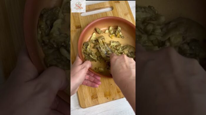 BERENJENAS RELLENAS en AIRFRYER, receta rápida y muy, muy rica #cocinaespañola #recetasfáciles