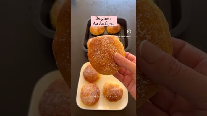 Beignets au Airfryer #cosori #food #airfryer #cosoriairfrer #recipe