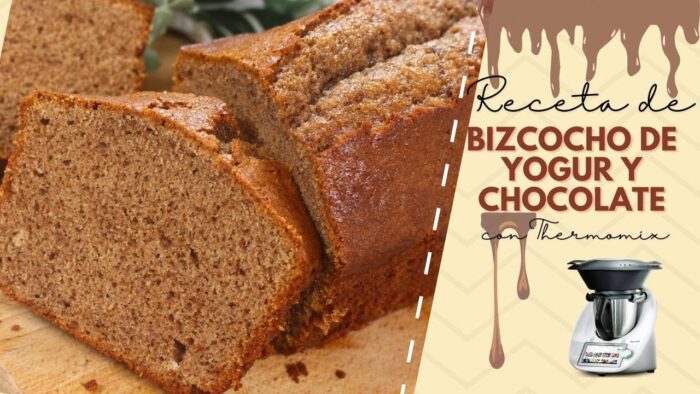 🍫Bizcocho esponjoso de yogur y CHOCOLATE: Receta Thermomix paso a paso🍫