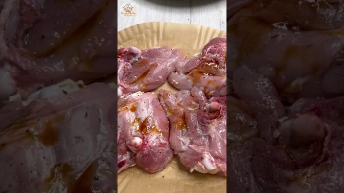 CONTRAMUSLOS JUGOSOS Y CRUJIENTES en la FREIDORA DE AIRE #airfryer #recetasfaciles #recetas