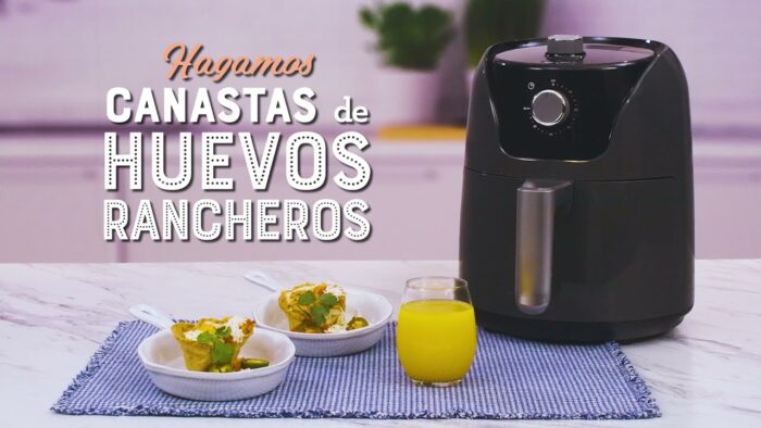 Canastas de huevos rancheros | Freidora de aire manual Oster® 4L CKSTAF40M