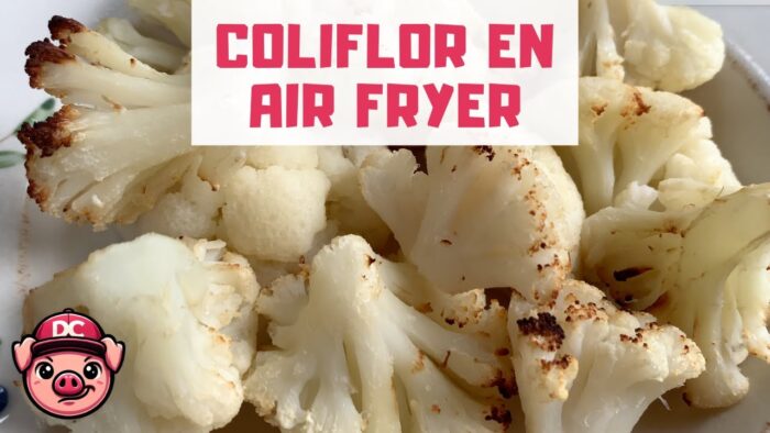 Coliflor en Freidora de Aire o Air Fryer 🤤 ¡Receta con Coliflor Congelada!