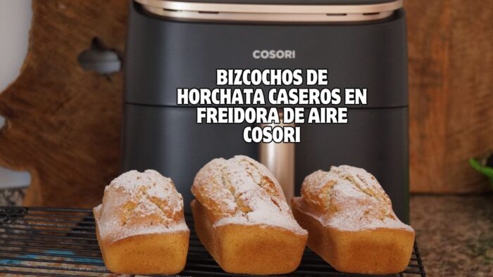 Cómo Hacer Bizcochos de Horchata Caseros en Freidora de Aire Cosori
