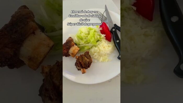 Costillar el menú de hoy #foodlover #food #parati #shortyoutube #blog