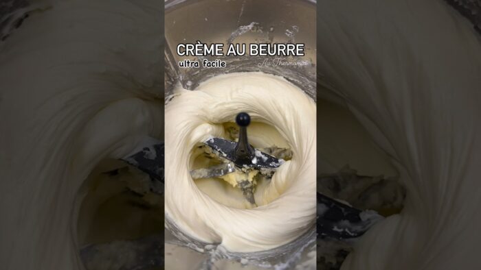 Crème au beurre en 3 minutes au #thermomix
