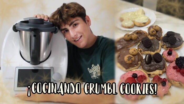 Crumbl Cookies Caseras | Receta Fácil con Thermomix o Batidora | Guillii21