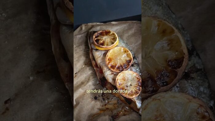 DORADA RELLENA en airfryer #food #recetassaludables #cenasaludable #mapetitebouchee
