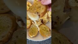 EASY and Delicious Air Fryer Cheese And Bread Recipe #shorts #food #cooking