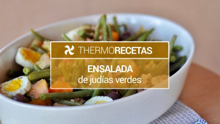 Ensalada de judías verdes en Thermomix