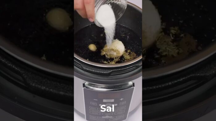 Frijoles en Olla Multifuncional + Freidora de Aire