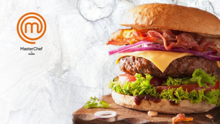 Hamburguesa🍔 Rellena🧀 con Tocino🥓 en Freidora de Aire