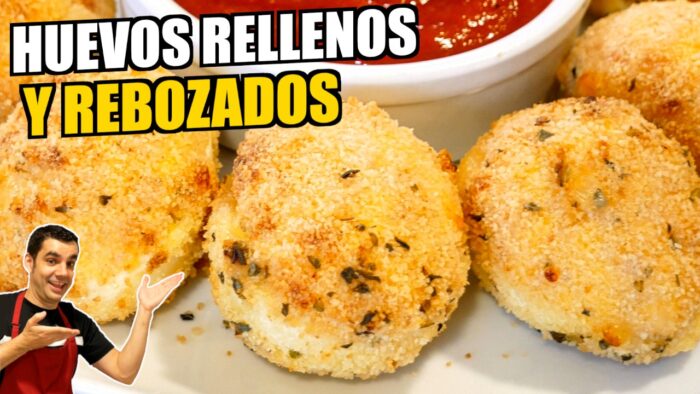 Huevos Rellenos en Freidora de Aire