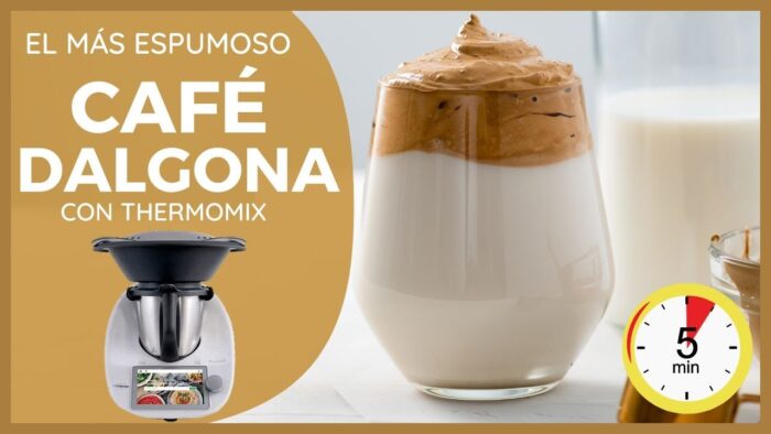 Increíble CAFÉ DALGONA ☕​​ con THERMOMIX en 5 MINUTOS​✅​ | El SECRETO del CAFÉ espumoso más VIRAL 🤩