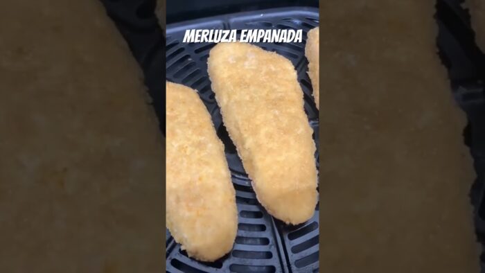 Merluza Empanada en Freidora de Aire