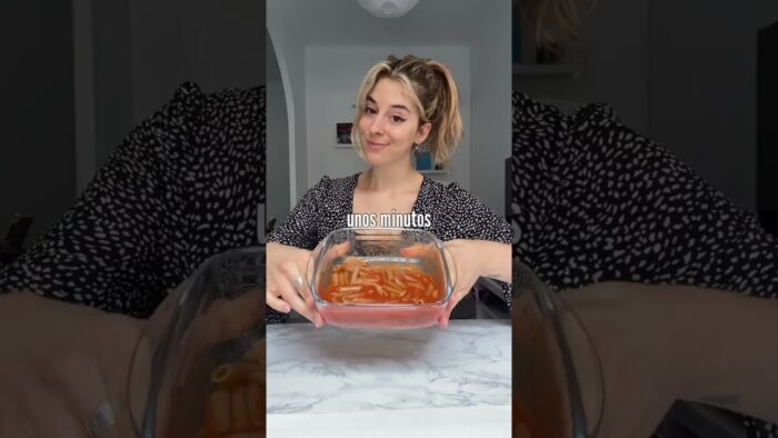 PASTA en AIR FRYER✨#freidoradeaire
