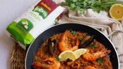 Paella en Thermomix con Calamares y Langostinos 🍤🍚 | ¡Sabor Mediterráneo en Tu Cocina!