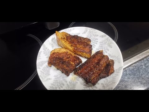 Panceta rápida y fácil en freidora de aire