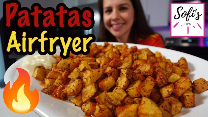 🌶️🔥 Patatas Bravas en Freidora de Aire: ¡Sabor Tradicional con Menos Grasa!