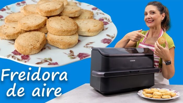 ✅ RECETA ESPECTACULAR Galletas de AVELLANAS para el Café en #freidoradeaire #cosori