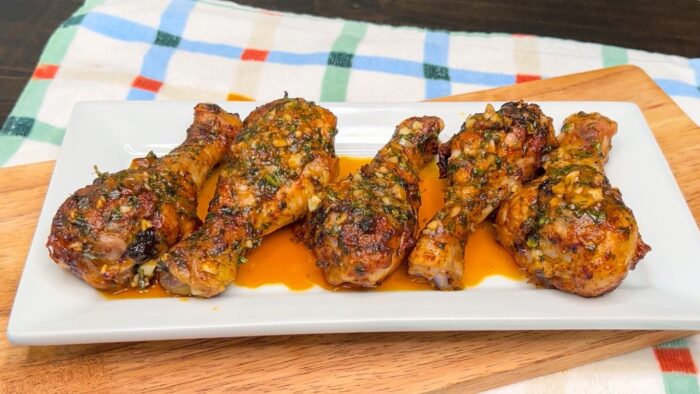 Receta de MUSLOS DE POLLO en la freidora de aire | Receta deliciosa, fácil y rápida