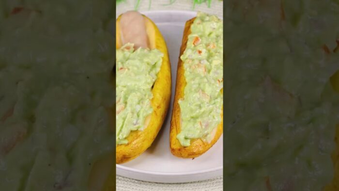 Receta de Plátano Relleno 🍌