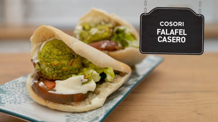 Receta de falafel casero en freidora sin aceite Cosori