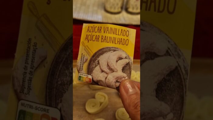 Receta fácil y rapida de palmeras de azúcar en freidora de aire
