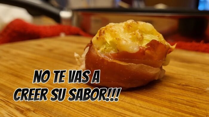 Receta fácil y rápida en freidora de aire. Higos con jamón y queso.