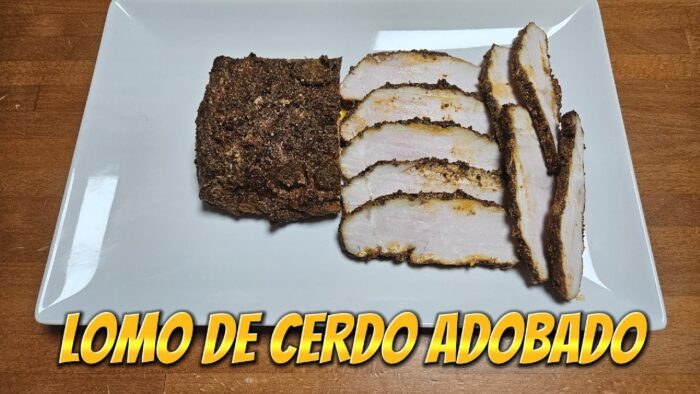▶️Receta super sencilla y rápida en la freidora de aire✅️LOMO DE CERDO ADOBADO ¡no te lo pierdas!🤤