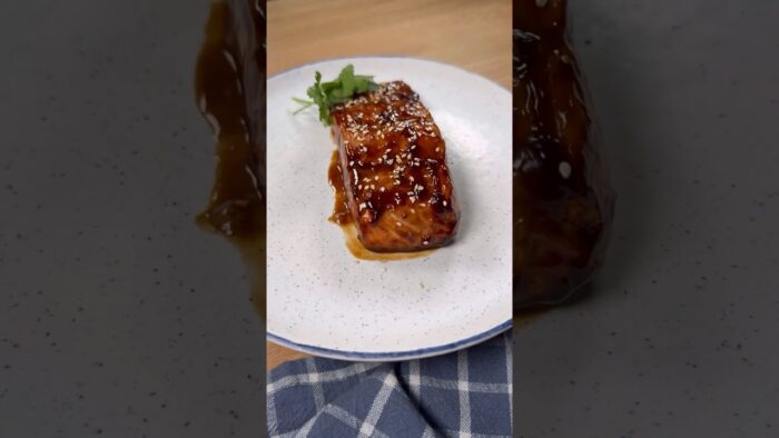 Salmón en freidora de aire en menos de 10 minutos