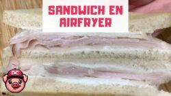 Sándwich en Freidora de Aire 🥪 ¡Receta de Sándwich en Airfryer!